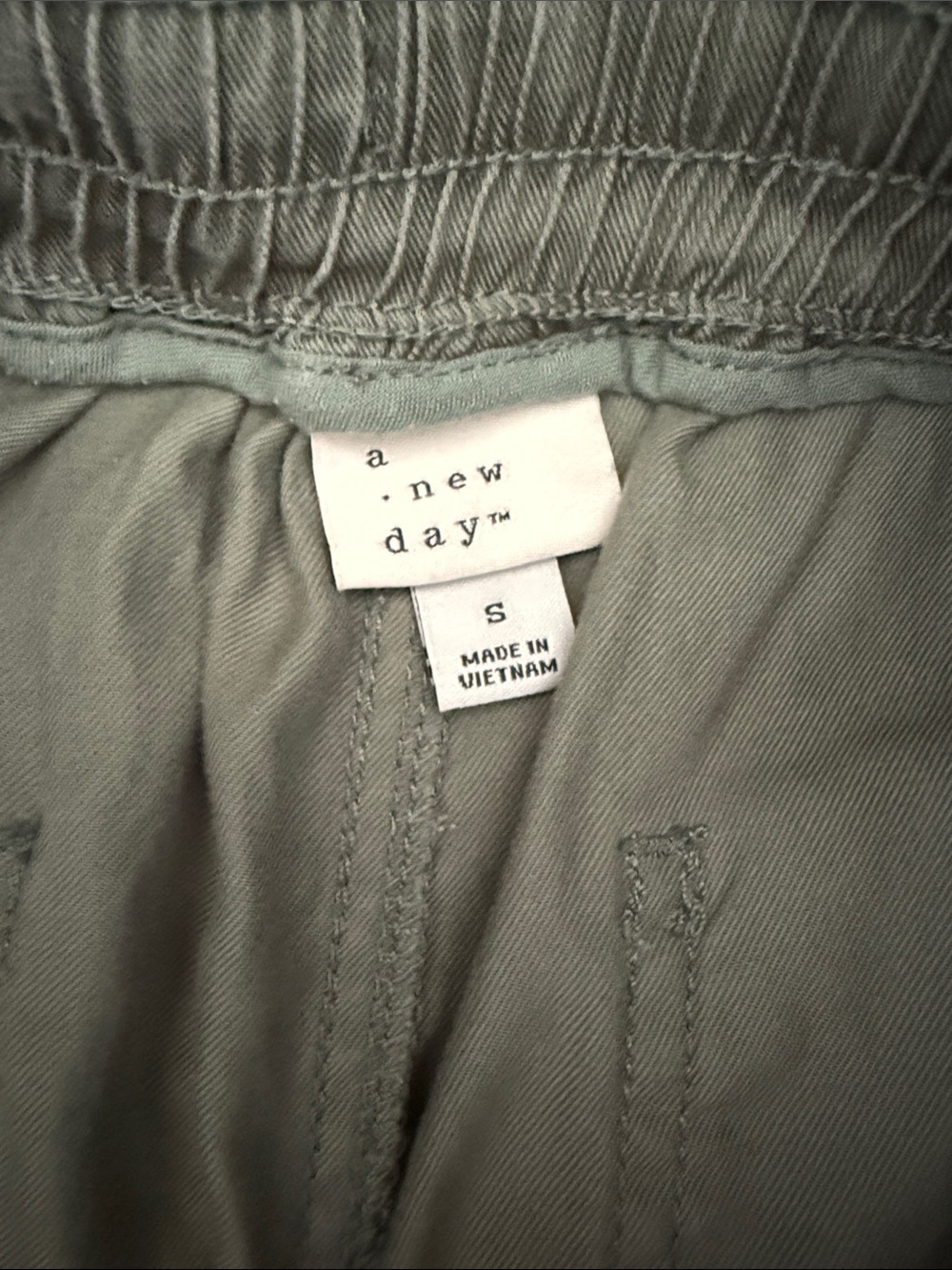 a new day Olive Green Drawstring Jogger Pants - Picture 2 of 3
